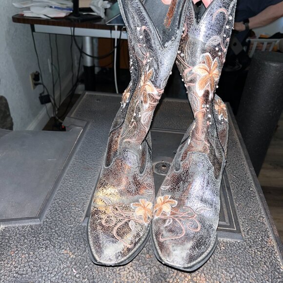 Durango Shoes - Crush™ by Durango® Women's Rhinestone Embroidered Western Boot Womens Size 10